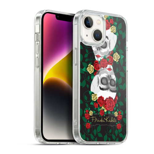 Frida Kahlo Roses Mirror Soft Gel Case for Apple iPhone 14