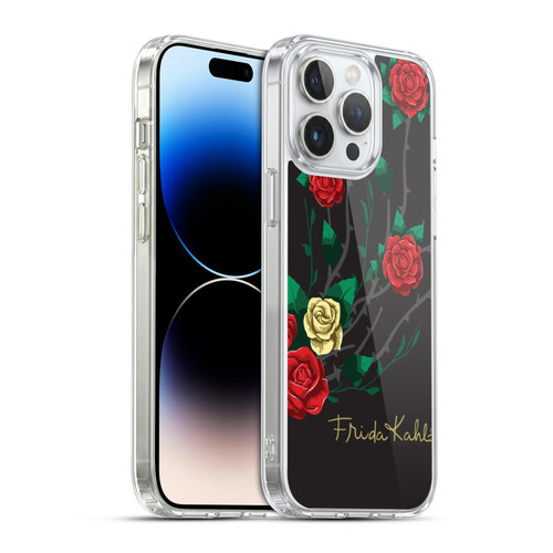 Frida Kahlo Roses Shrub Soft Gel Case for Apple iPhone 14 Pro Max & MagSafe