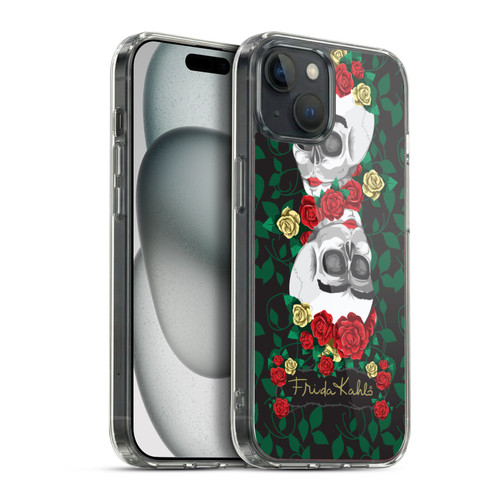 Frida Kahlo Roses Mirror Soft Gel Case for Apple iPhone 15 Plus & MagSafe