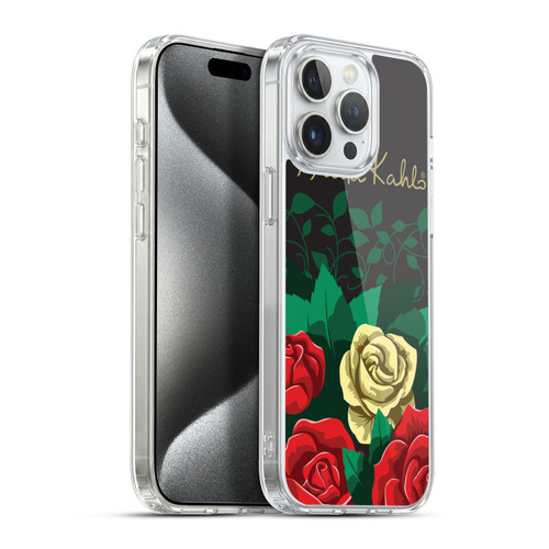 Frida Kahlo Roses Blooms Soft Gel Case for Apple iPhone 15 Pro Max & MagSafe
