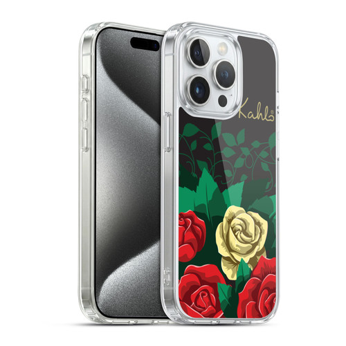 Frida Kahlo Roses Blooms Soft Gel Case for Apple iPhone 15 Pro & MagSafe