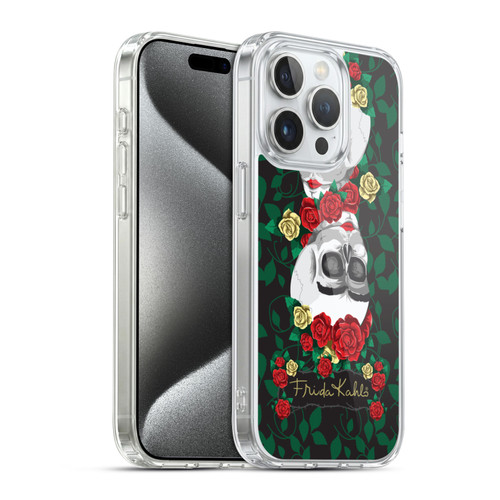 Frida Kahlo Roses Mirror Soft Gel Case for Apple iPhone 15 Pro & MagSafe