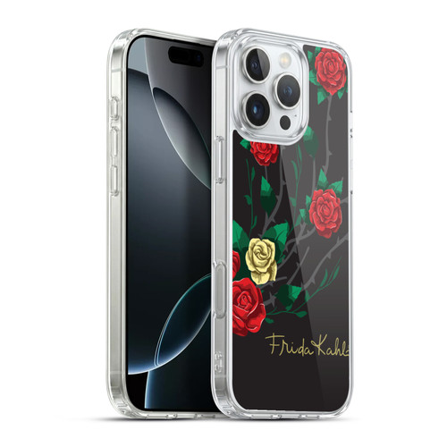 Frida Kahlo Roses Shrub Soft Gel Case for Apple iPhone 16 Pro Max & MagSafe
