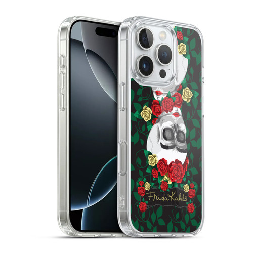 Frida Kahlo Roses Mirror Soft Gel Case for Apple iPhone 16 Pro & MagSafe