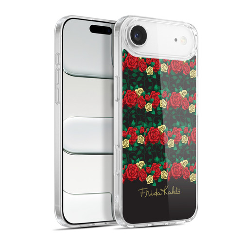 Frida Kahlo Roses Stripes Soft Gel Case for Apple iPhone 17 Air