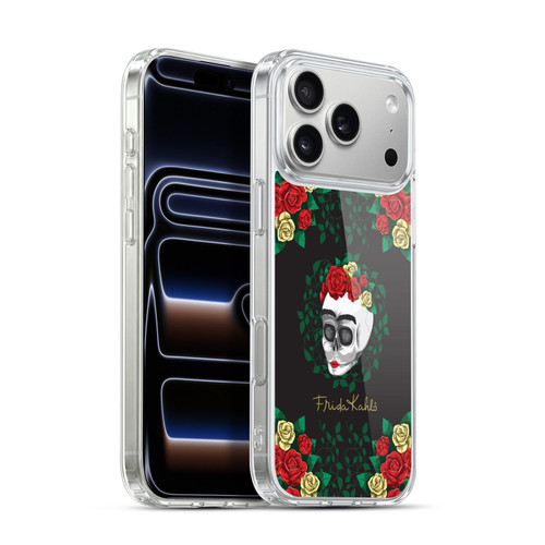 Frida Kahlo Roses Skull Bloom Soft Gel Case for Apple iPhone 17 Pro Max