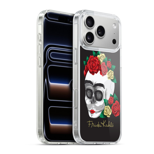 Frida Kahlo Roses Skull Soft Gel Case for Apple iPhone 17 Pro Max