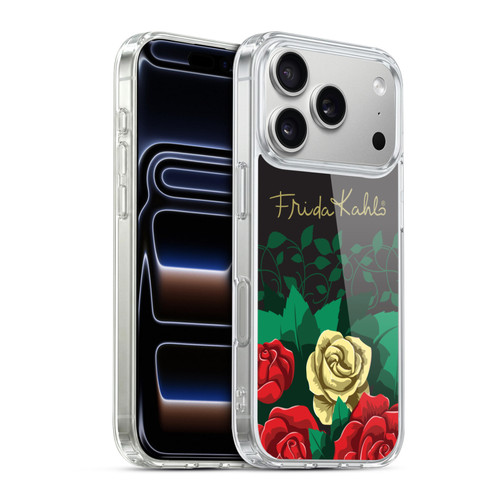 Frida Kahlo Roses Blooms Soft Gel Case for Apple iPhone 17 Pro