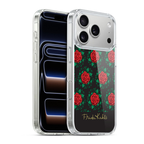Frida Kahlo Roses Leafy Soft Gel Case for Apple iPhone 17 Pro