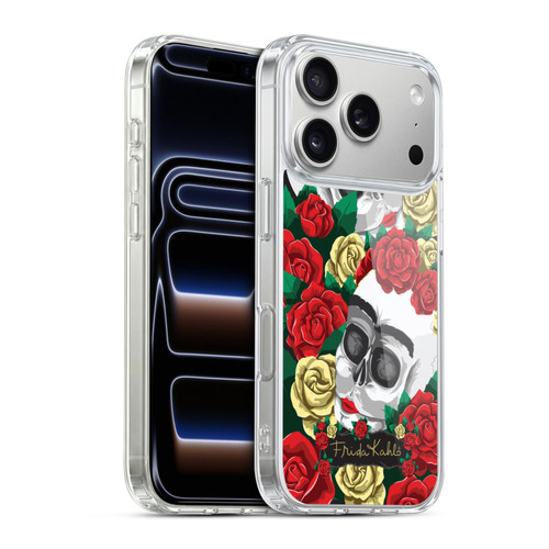Frida Kahlo Roses Pair Skull Soft Gel Case for Apple iPhone 17 Pro