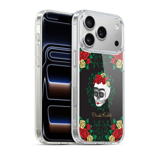 Frida Kahlo Roses Skull Bloom Soft Gel Case for Apple iPhone 17 Pro