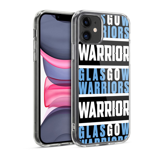 Glasgow Warriors Graphics Warrior Soft Gel Case for Apple iPhone 11
