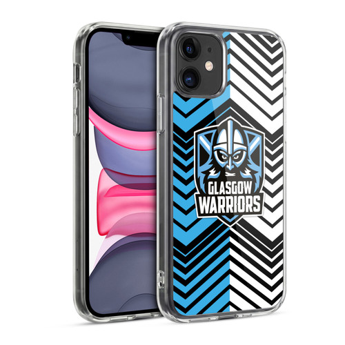 Glasgow Warriors Graphics White And Blue Soft Gel Case for Apple iPhone 11