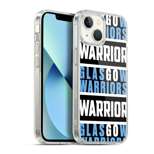 Glasgow Warriors Graphics Warrior Soft Gel Case for Apple iPhone 13