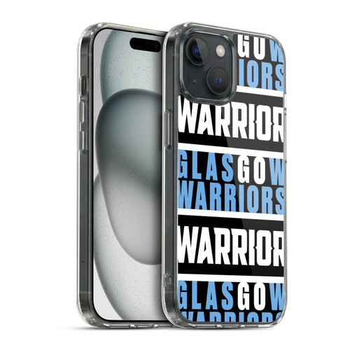 Glasgow Warriors Graphics Warrior Soft Gel Case for Apple iPhone 15 & MagSafe