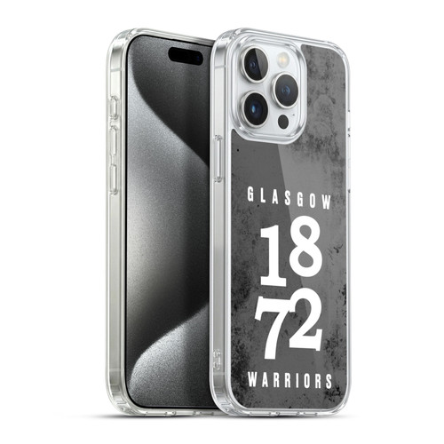 Glasgow Warriors Graphics 1872 Warriors Soft Gel Case for Apple iPhone 15 Pro Max & MagSafe