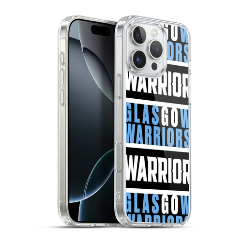 Glasgow Warriors Graphics Warrior Soft Gel Case for Apple iPhone 16 Pro Max & MagSafe