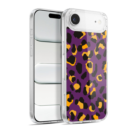 Haroulita Animal Prints Purple Soft Gel Case for Apple iPhone 17 Air