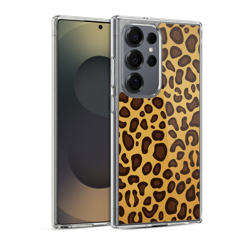 Haroulita Animal Prints Leopard Soft Gel Case for Samsung Galaxy S25 Ultra & MagSafe