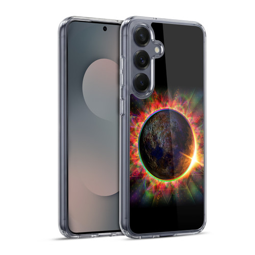 Jumbie Art Visionary Eclipse Soft Gel Case for Samsung Galaxy S25+ & MagSafe