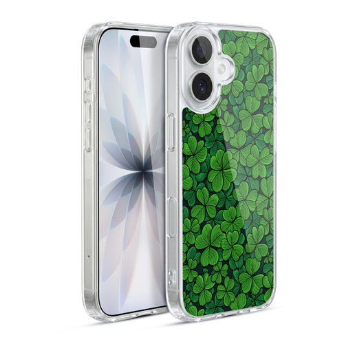 Katerina Kirilova Fruits & Foliage Patterns Clovers Soft Gel Case for Apple iPhone 17