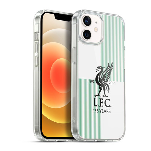 Liverpool Football Club Kit 2017/18 Liver Bird Away Shirt Soft Gel Case for Apple iPhone 12 / iPhone 12 Pro & MagSafe