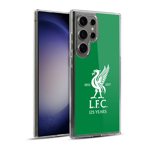 Liverpool Football Club Kit 2017/18 Home Goalkeeper Shirt Soft Gel Case for Samsung Galaxy S23 Ultra 5G & MagSafe