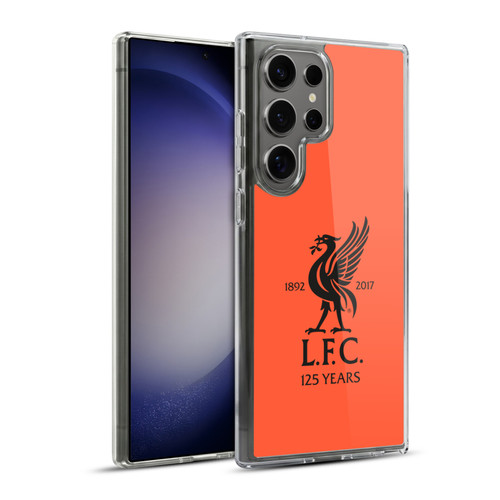 Liverpool Football Club Kit 2017/18 Liver Bird Third Shirt Soft Gel Case for Samsung Galaxy S23 Ultra 5G & MagSafe