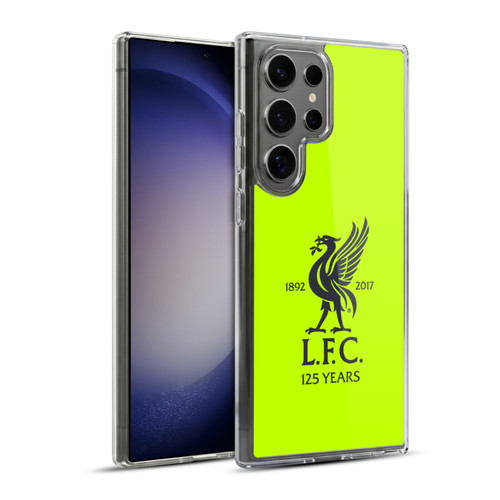 Liverpool Football Club Kit 2017/18 Third Goalkeeper Shirt Soft Gel Case for Samsung Galaxy S23 Ultra 5G & MagSafe