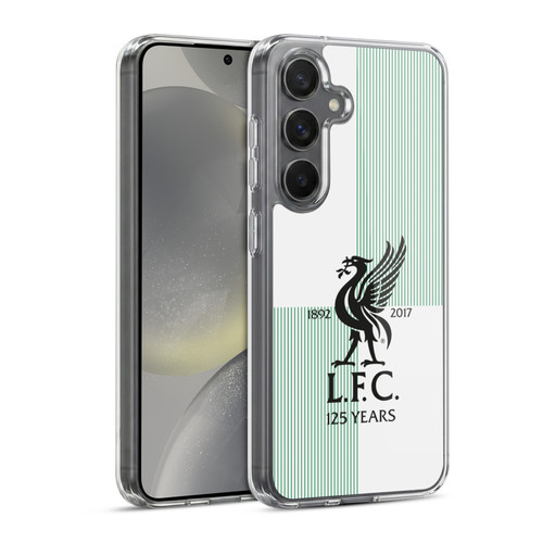 Liverpool Football Club Kit 2017/18 Liver Bird Away Shirt Soft Gel Case for Samsung Galaxy S24 5G & MagSafe