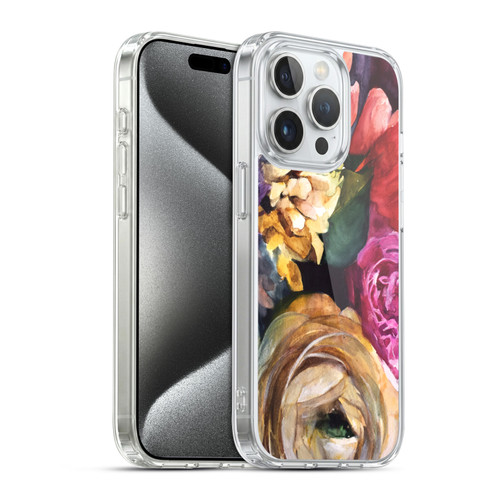 Mai Autumn Floral Garden Wild Soft Gel Case for Apple iPhone 15 Pro & MagSafe