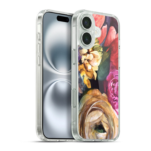 Mai Autumn Floral Garden Wild Soft Gel Case for Apple iPhone 16 Plus & MagSafe