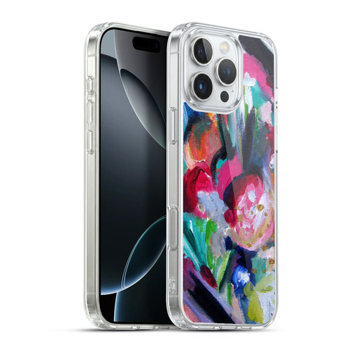 Mai Autumn Floral Garden Abstract Soft Gel Case for Apple iPhone 16 Pro Max & MagSafe
