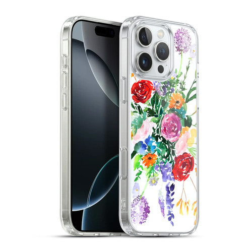 Mai Autumn Floral Garden Mandala Soft Gel Case for Apple iPhone 16 Pro Max & MagSafe