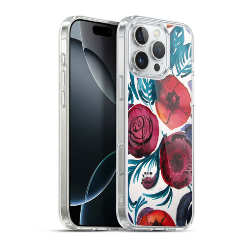 Mai Autumn Floral Garden Violetta Soft Gel Case for Apple iPhone 16 Pro Max & MagSafe