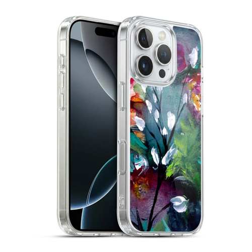 Mai Autumn Floral Garden Night Soft Gel Case for Apple iPhone 16 Pro & MagSafe