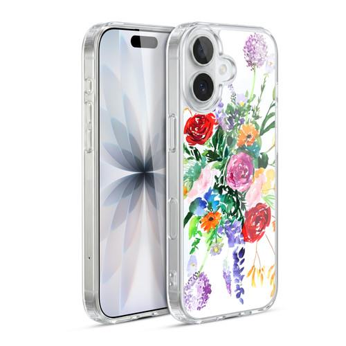 Mai Autumn Floral Garden Mandala Soft Gel Case for Apple iPhone 17