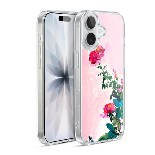 Mai Autumn Floral Garden Rose Soft Gel Case for Apple iPhone 17