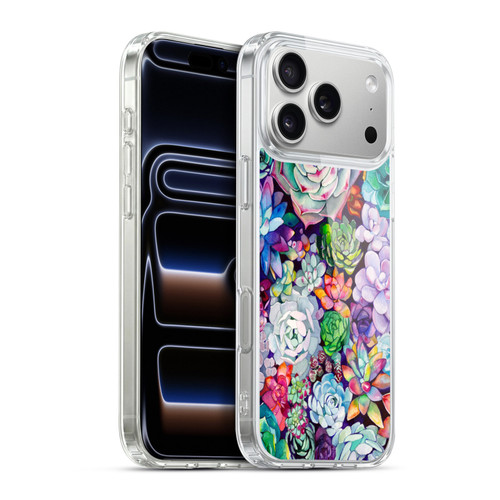 Mai Autumn Floral Garden Succulent Soft Gel Case for Apple iPhone 17 Pro Max