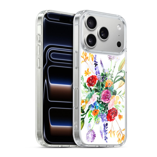 Mai Autumn Floral Garden Mandala Soft Gel Case for Apple iPhone 17 Pro
