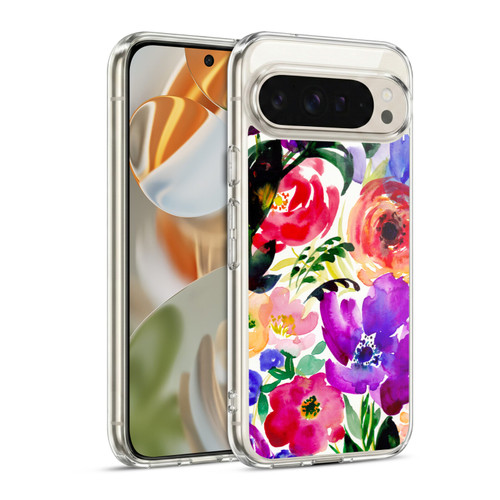 Mai Autumn Floral Garden Bloom Soft Gel Case for Google Pixel 9 / Pixel 9 Pro