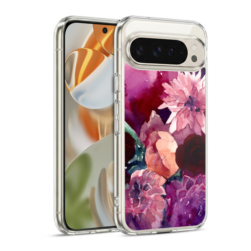 Mai Autumn Floral Garden Dahlias Soft Gel Case for Google Pixel 9 / Pixel 9 Pro