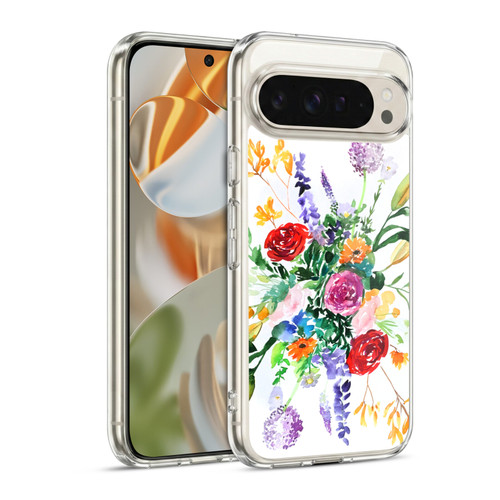 Mai Autumn Floral Garden Mandala Soft Gel Case for Google Pixel 9 / Pixel 9 Pro
