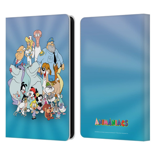 Animaniacs Graphics Group Leather Book Wallet Case Cover For Amazon Kindle 11th Gen (2024)