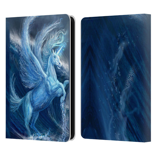Anthony Christou Art Water Pegasus Leather Book Wallet Case Cover For Amazon Kindle 11th Gen 6in 2022