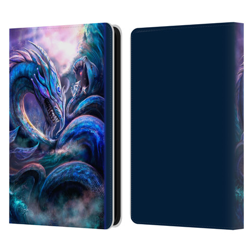 Anthony Christou Fantasy Art Leviathan Dragon Leather Book Wallet Case Cover For Amazon Kindle 11th Gen 6in 2022