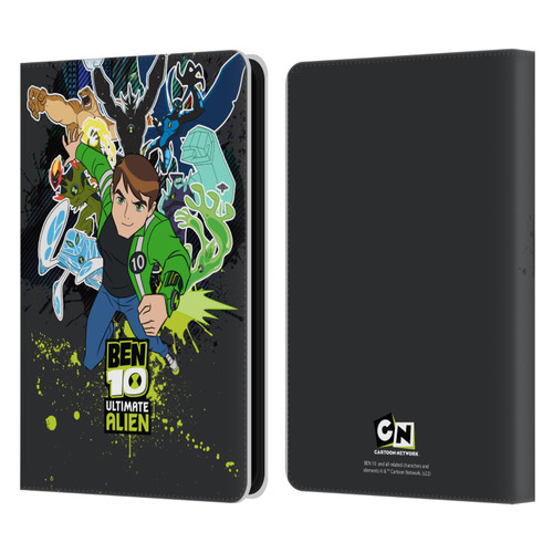 Ben 10: Ultimate Alien Graphics Character Art Leather Book Wallet Case Cover For Amazon Kindle 11th Gen (2024)