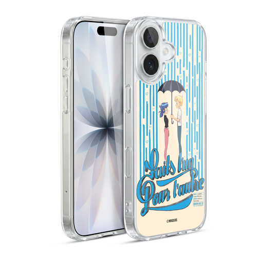 Miraculous Ladybug Sketches Made For Each Other Soft Gel Case for Apple iPhone 17