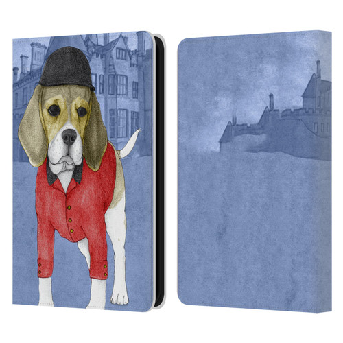 Barruf Dogs Beagle Leather Book Wallet Case Cover For Amazon Kindle 11th Gen 6in 2022