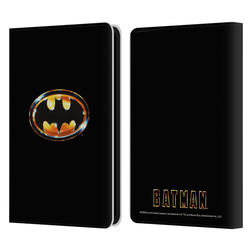Batman (1989) Key Art Logo Leather Book Wallet Case Cover For Amazon Kindle 11th Gen 6in 2022